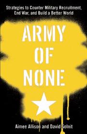 Cover of: Army of None by Aimee Allison, David Solnit