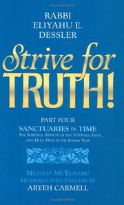 Cover of: Strive for Truth! Vols. 4-6 (3-Volume Set, Pocket-Sized)