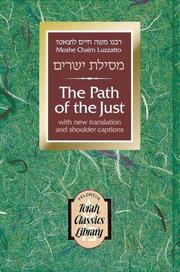 Cover of: Path of the Just (Pocket Edition) by Moshe Ḥayyim Luzzatto
