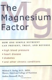 The Magnesium Factor by Mildred Seelig
