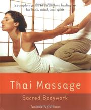 Cover of: Thai Massage by Ananda Apfelbaum