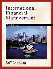 Cover of: International Financial Management by Jeff Madura, Jeff Madura