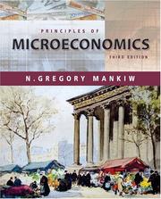 Cover of: Principles of Microeconomics (with Xtra!)