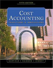 Cover of: Cost accounting by Jesse T. Barfield