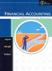 Cover of: Financial Accounting: Information for Decisions