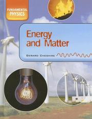 Cover of: Energy and Matter (Fundamental Physics) by Gerard Cheshire