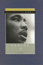 Cover of: Martin Luther King, Jr. by Jennifer Fandel