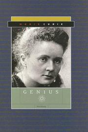 Cover of: Marie Curie (Genius)