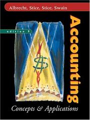 Cover of: Accounting: Concepts and Applications (Concepts & Applications)
