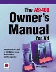 Cover of: The AS/400 owner's manual for V4