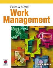 Cover of: iSeries and AS/400 Work Management by Chuck Stupca