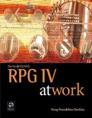 Cover of: RPG IV at work by Doug Pence