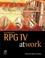 Cover of: RPG IV at work