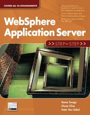 WebSphere application server by Rama Turaga, Owen Cline, Peter Van Sickel