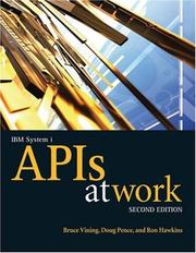 Cover of: IBM System i APIs at Work (At Work series)