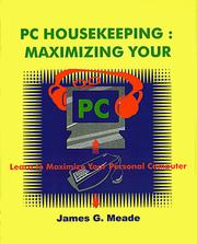 Cover of: PC Housekeeping by James G. Meade