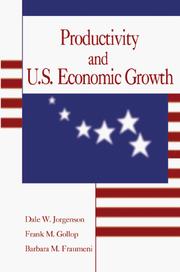 Cover of: Productivity and U.S. Economic Growth