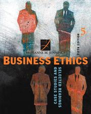 Cover of: Business Ethics by Marianne M. Jennings, Marianne M. Jennings