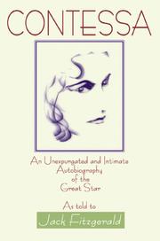Cover of: Contessa: The Unexpurgated and Intimate Autobiography of the Great Star