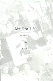Cover of: My First Life | David Day