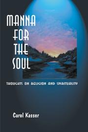 Cover of: Manna for the Soul: Thoughts on Religion and Spirituality