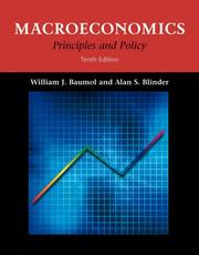 Cover of: Macroeconomics: Principles and Policy (with InfoTrac®)