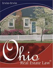 Ohio real estate law by Carol K. Irvin