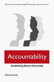 Cover of: Accountability: Establishing Shared Ownership (Diversity Breakthrough! Strategic Action Series) (Diversity Breakthrough!)