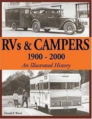 Cover of: RVs & campers: 1900 through 2000, an illustrated history