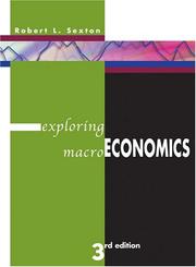 Cover of: Exploring Macroeconomics by Robert L. Sexton, Robert L. Sexton