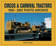 Cover of: Circus & Carnival Tractors by Bill Rhodes