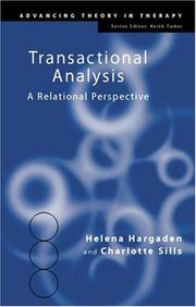 Cover of: Transactional analysis psychotherapy: a relational perspective