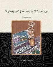 Cover of: Personal financial planning