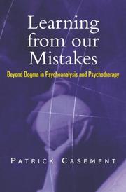 Cover of: Learning from Our Mistakes