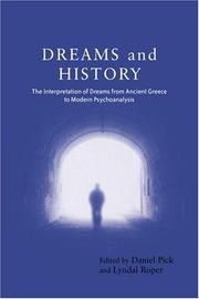 Cover of: Dreams and History by Lyndal Roper