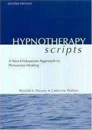 Cover of: Hypnotherapy Scripts by Ronald A. Havens