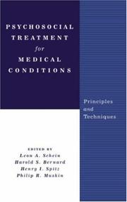 Cover of: Psychosocial Treatment for Medical Conditions
