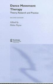 Cover of: Dance Movement Therapy by Helen Payne