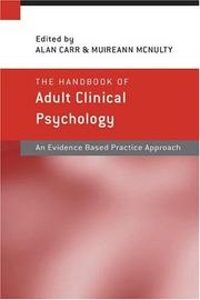 Cover of: The Handbook of adult clinical psychology: an evidence based practice approach