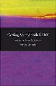 Cover of: Getting Started With REBT