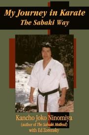 Cover of: My journey in karate by Kancho Joko Ninomiya