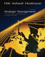 Cover of: Strategic Management: Concepts and Cases (with InfoTrac®)