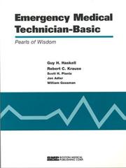 Cover of: Emergency Medical Technician-Basic: Pearls of Wisdom (Pearls of Wisdom (Boston Medical Publishing))