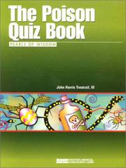 The poison quiz book by John Harris Trestrail