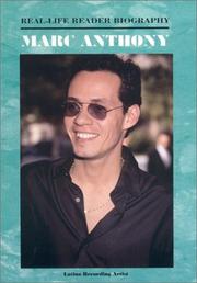 Cover of: Marc Anthony (Real-Life Reader Biography)