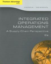 Cover of: Integrated Operations Management by Hanna xzo, Mark D. Hanna, W. Rocky Newman, Mark D. Hanna, W. Rocky Newman