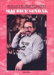 Cover of: Maurice Sendak (Real-Life Reader Biography) (Real-Life Reader Biography)