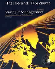 Cover of: Strategic Management Concepts