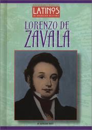 Cover of: Lorenzo de Zavala