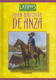 Cover of: Juan Bautista de Anza